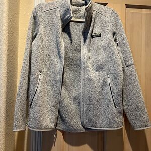L.L. Bean Women's Heathered Gray Utility Jacket